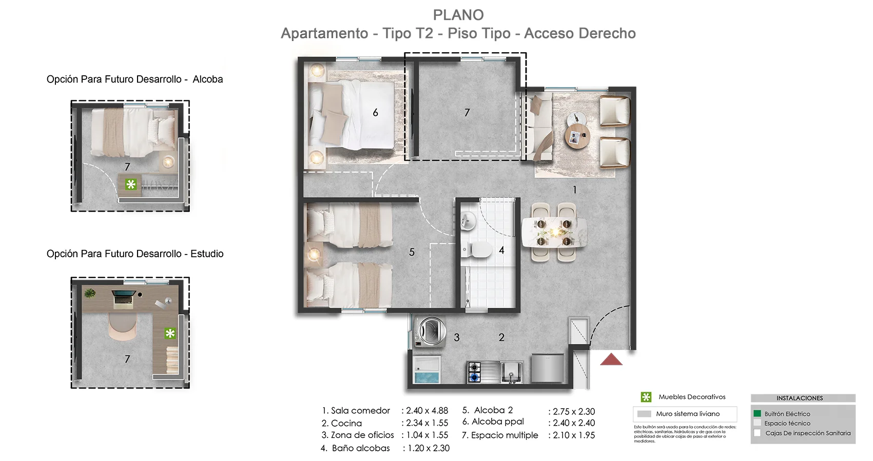 Apartamento tipo 45.13