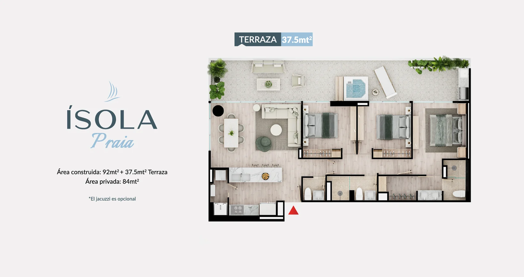 Apartamento Tipo 131 - Piso 6