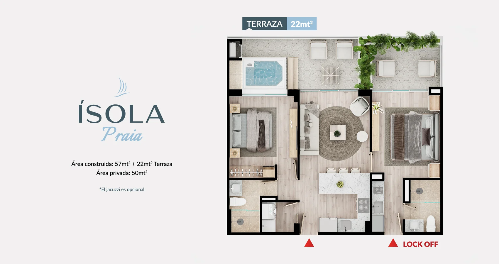 Apartamento Tipo 155 - Piso 2 a 5