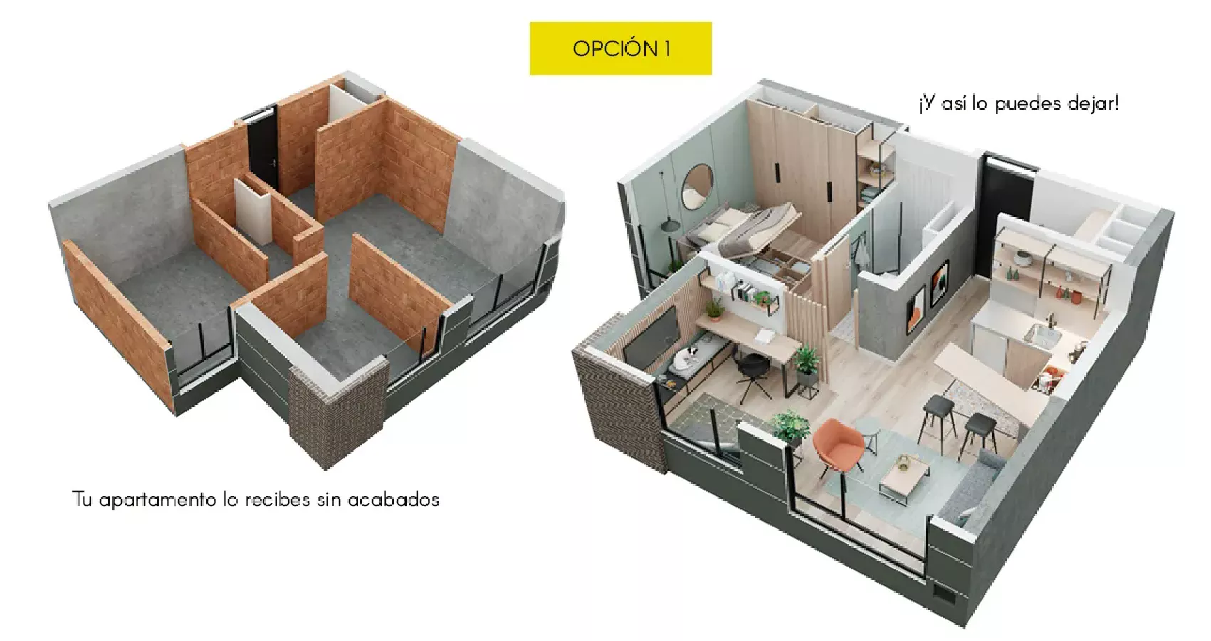 Apartamento tipo 35