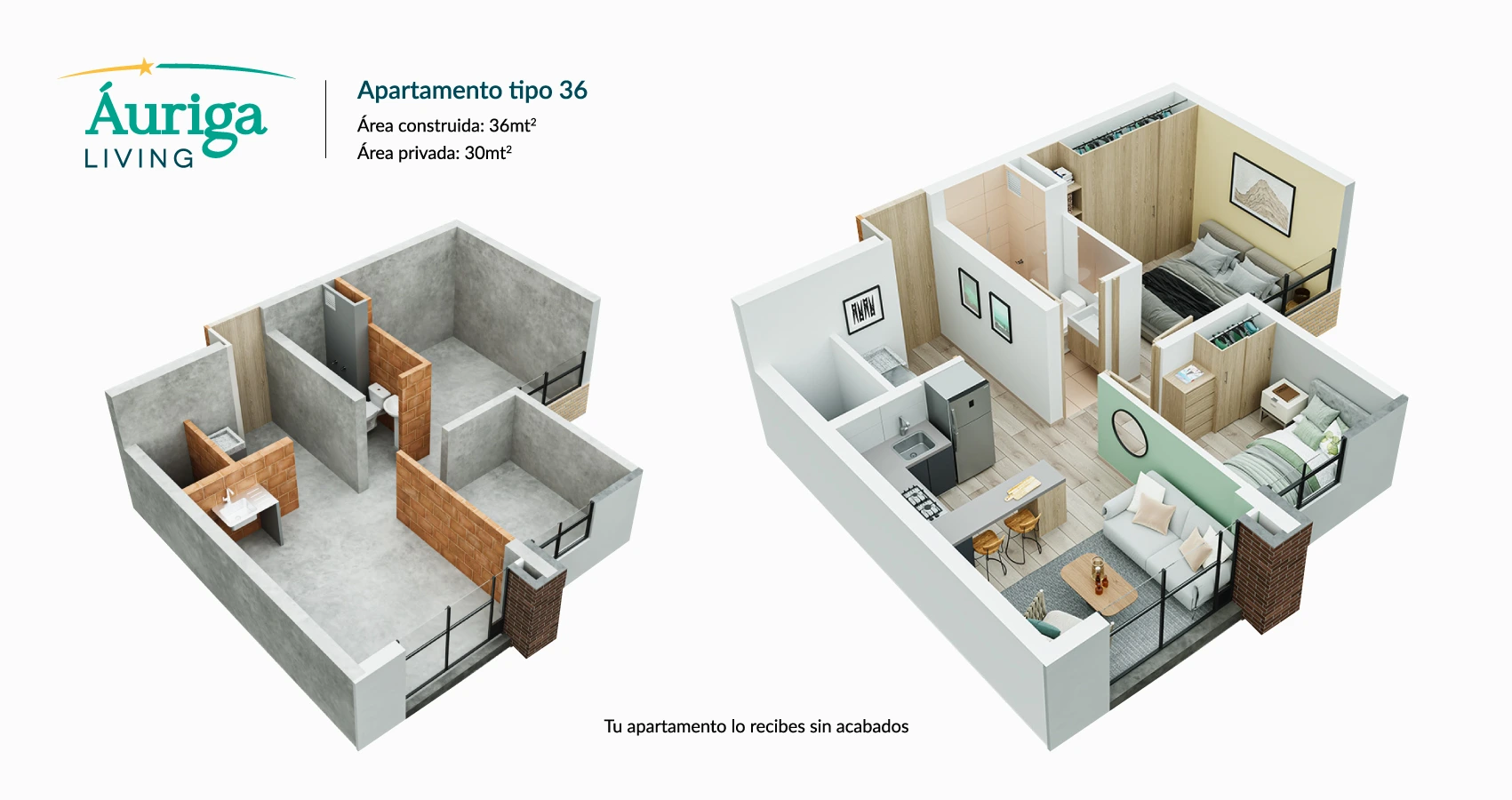 Apartamento tipo 36 