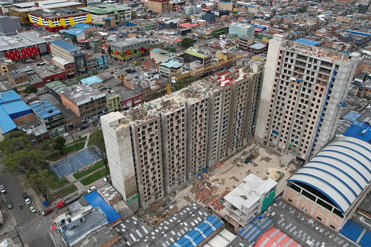 Foto del proyecto Novum Ricaurte en avance de obra Abril de 2024