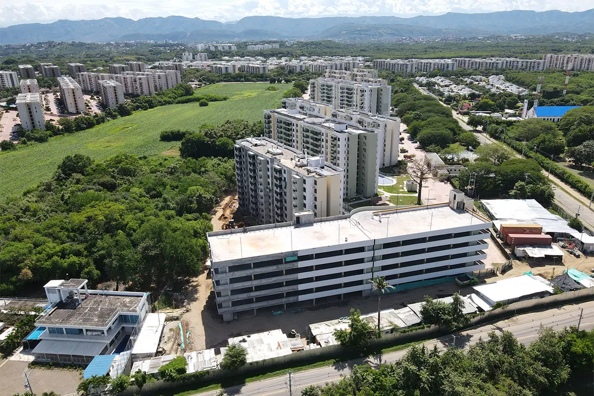 Foto del proyecto Guadua en avance de obra Junio de 2024