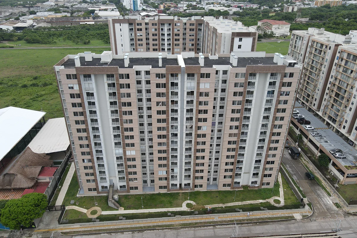 Foto del proyecto Brisas del parque en avance de obra Agosto de 2024