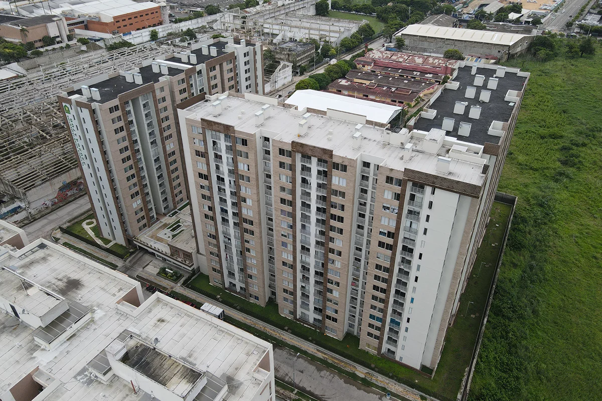 Foto del proyecto Brisas del parque en avance de obra Agosto de 2024