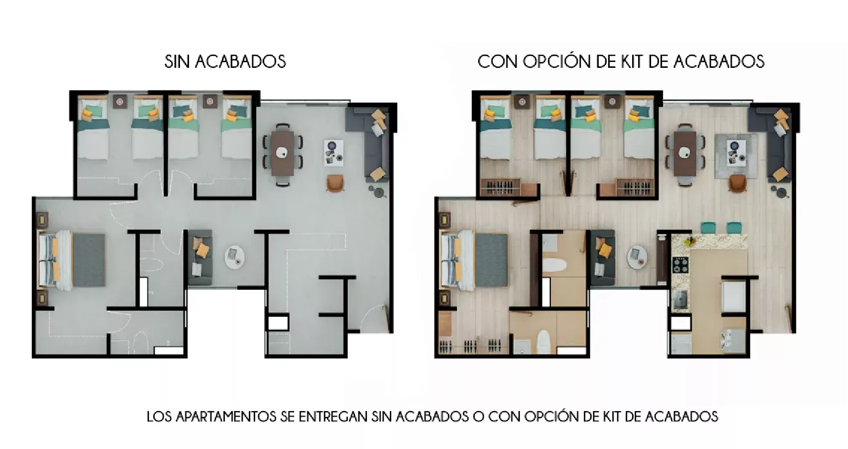 Apartamento tipo 75