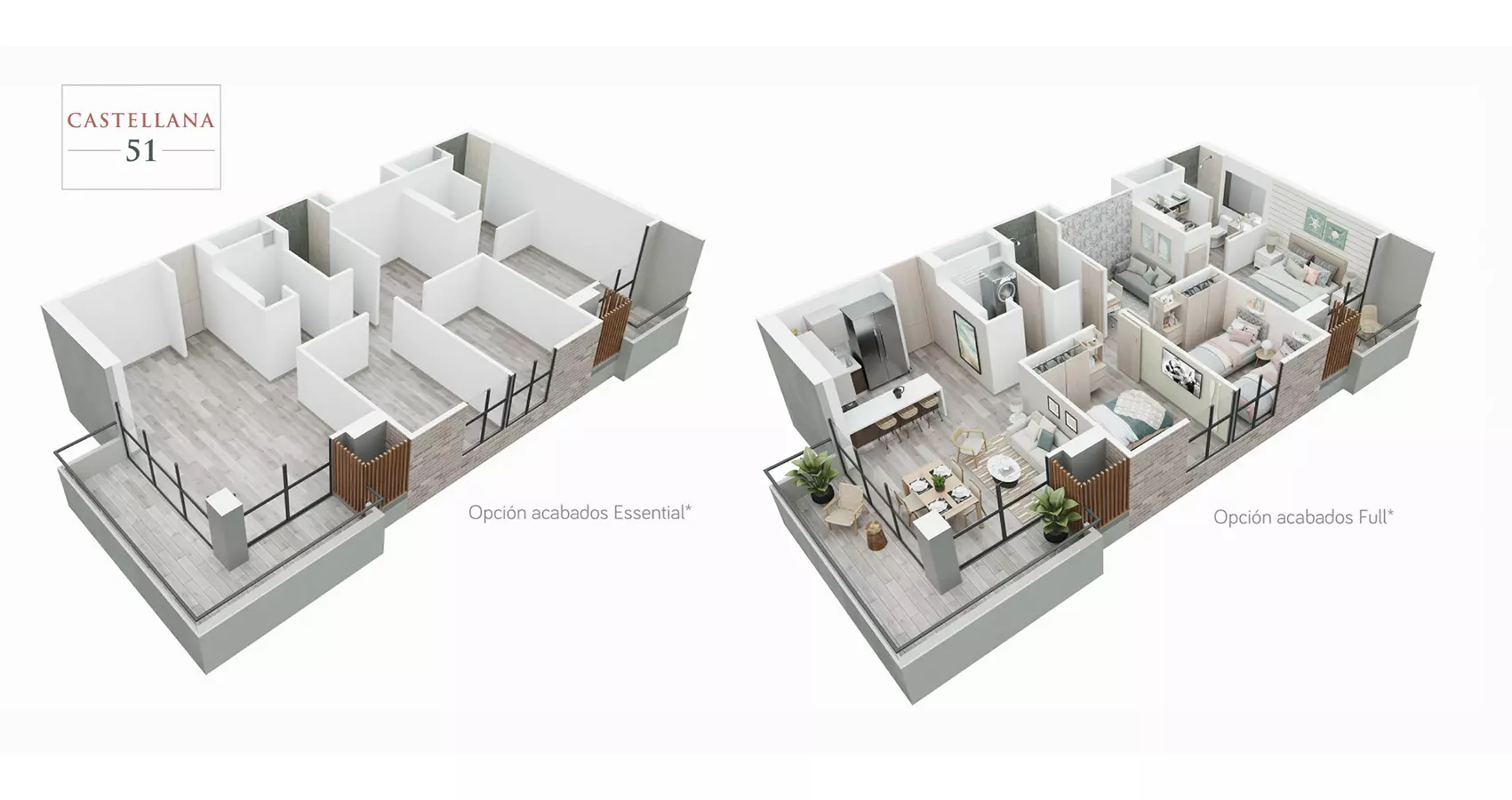 Torre A tipo 81m2 - 91m2