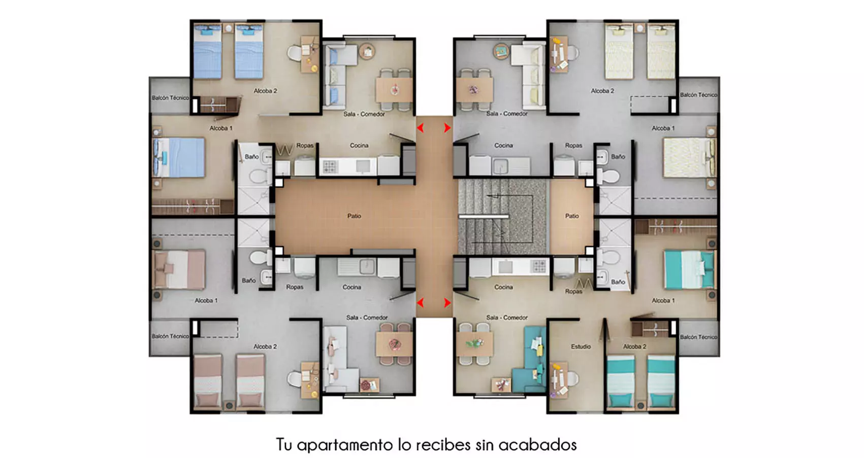 Apartamento tipo 46