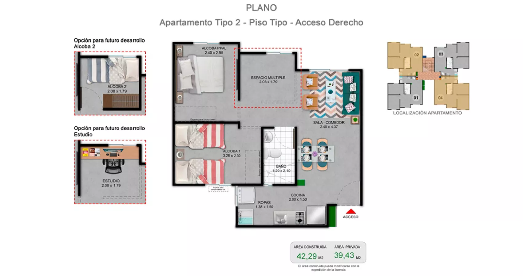 Apartamento Tipo 42