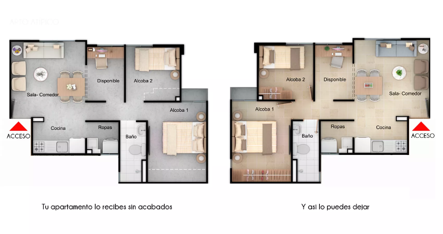 Apartamento Tipo 45
