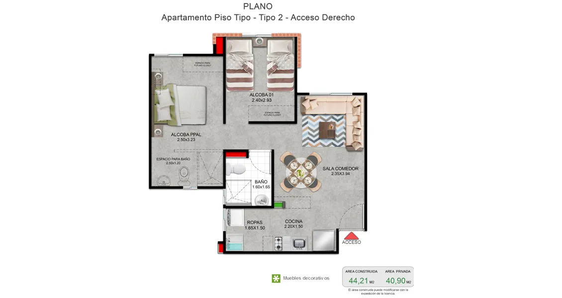 Apartamento 44
