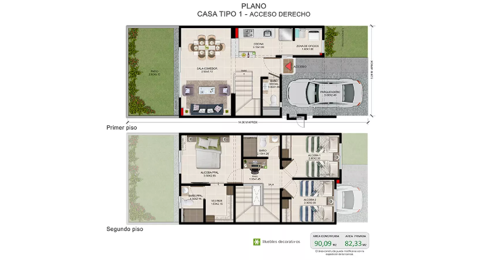Casa Tipo 90.09