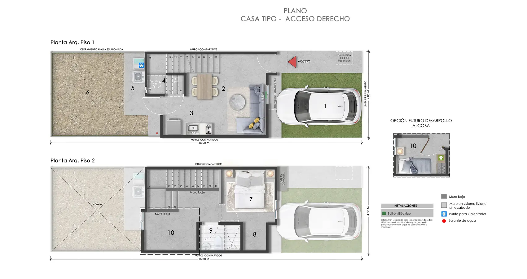 Casa tipo 45
