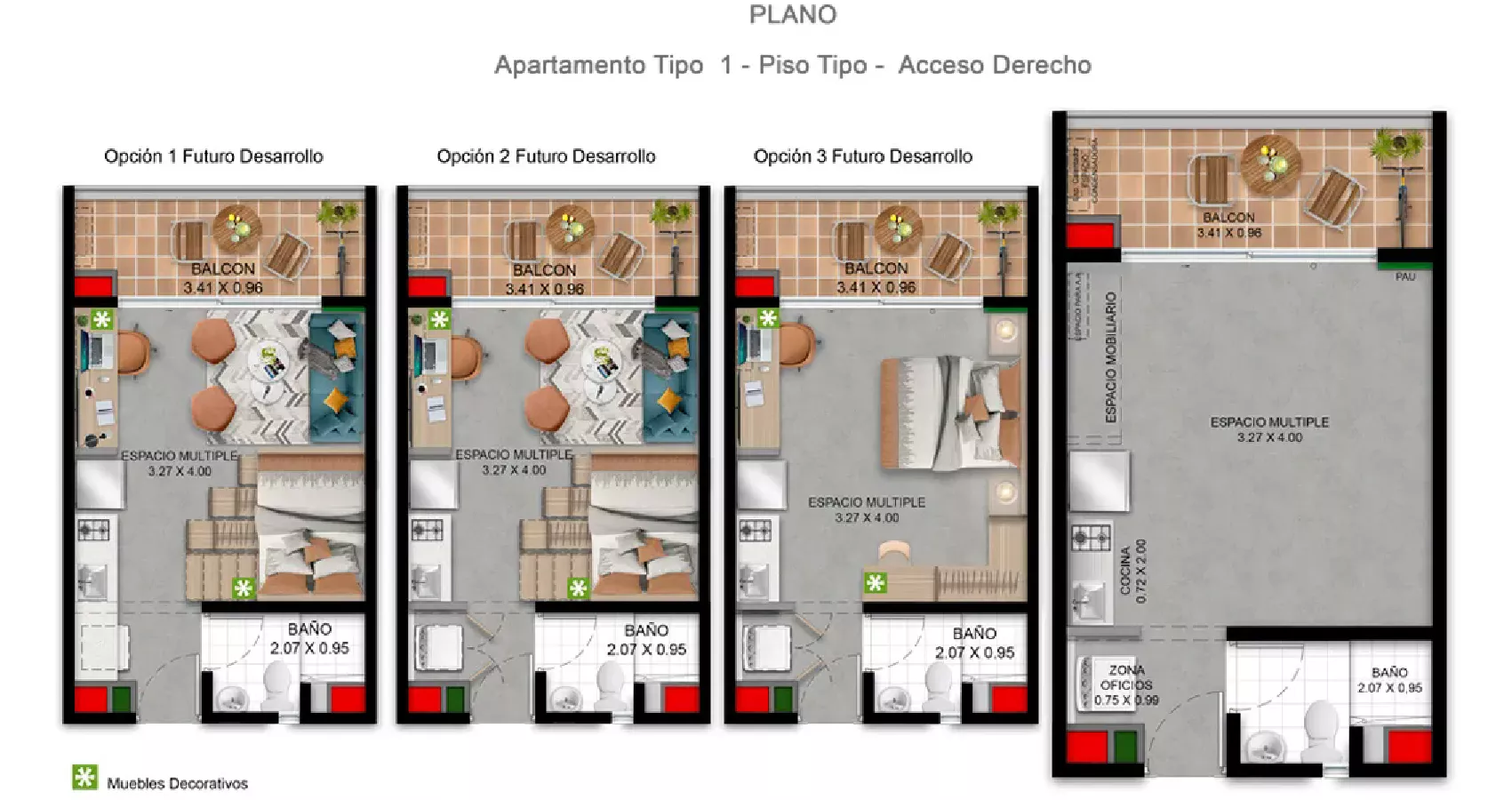 Apartamento tipo 30