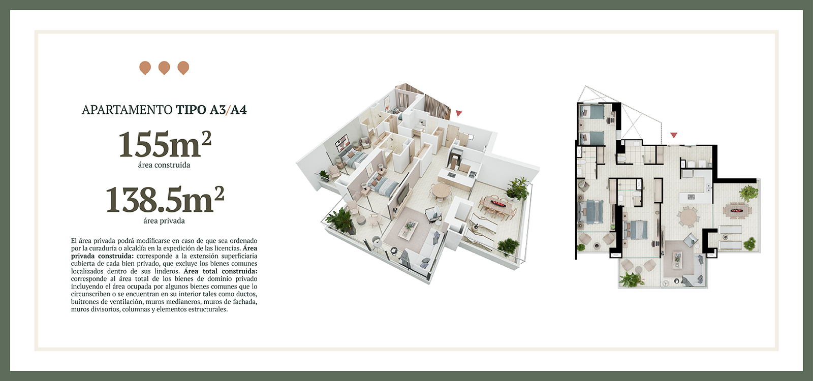 Apartamento Tipo A3/A4