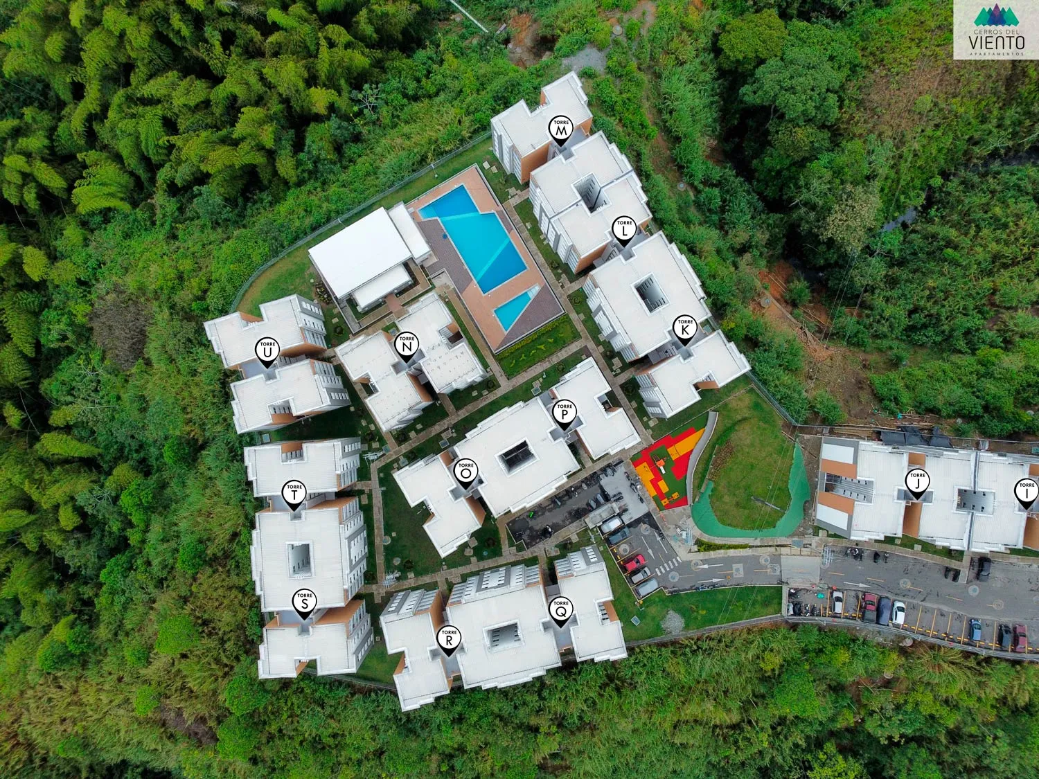 Avance de obra del proyecto Cerros del Viento