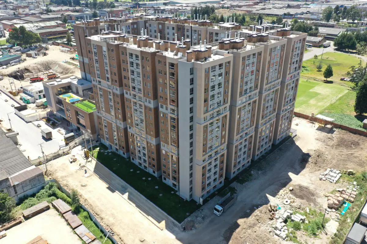Foto del proyecto Altos de Fontibón en avance de obra Enero de 2024
