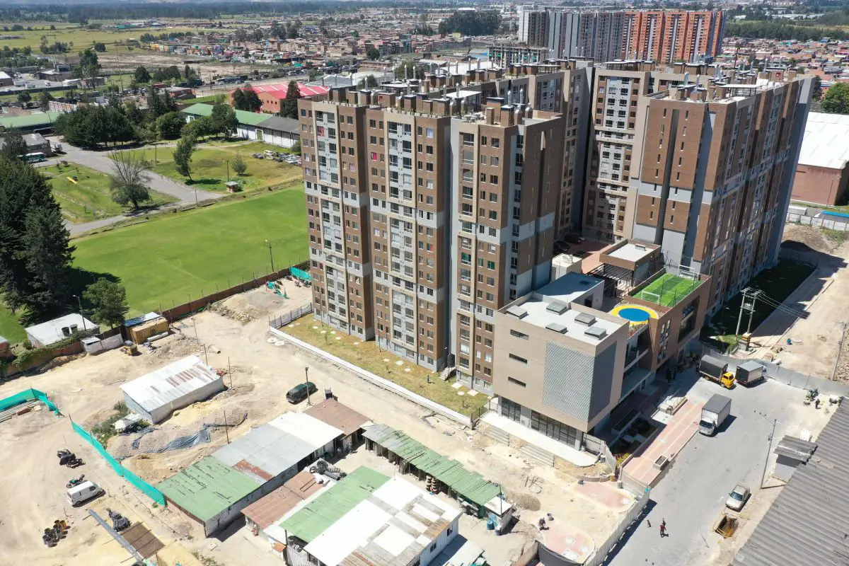 Foto del proyecto Altos de Fontibón en avance de obra Enero de 2024