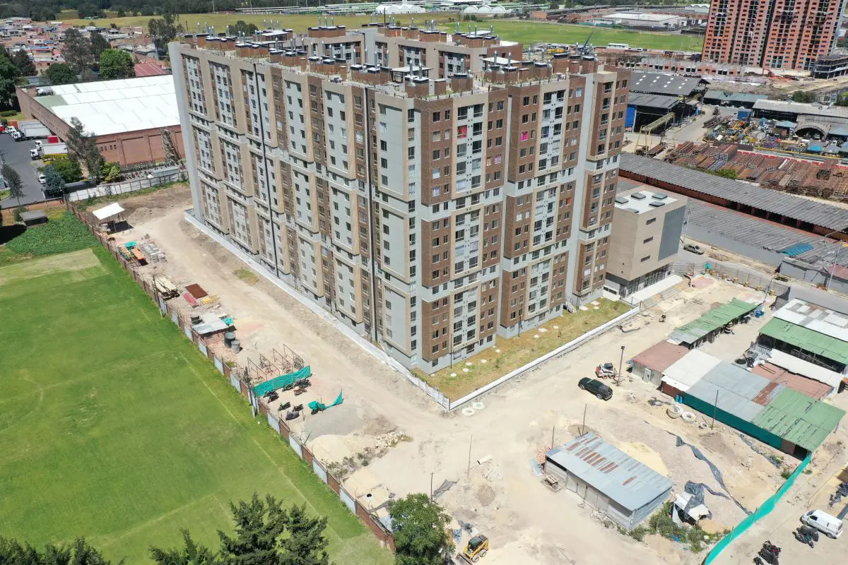 Foto del proyecto Altos de Fontibón en avance de obra Enero de 2024