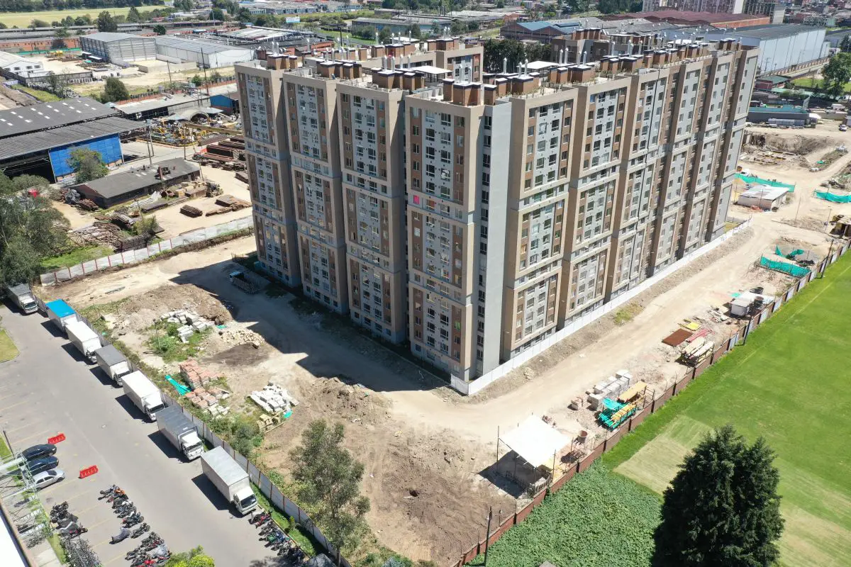 Foto del proyecto Altos de Fontibón en avance de obra Enero de 2024