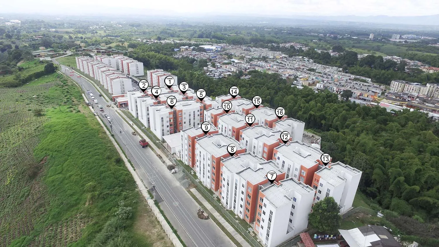 Avance de obra Entrelomas en Armenia