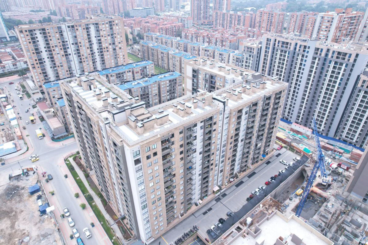 Foto del proyecto Ebano en avance de obra diciembre de 2023