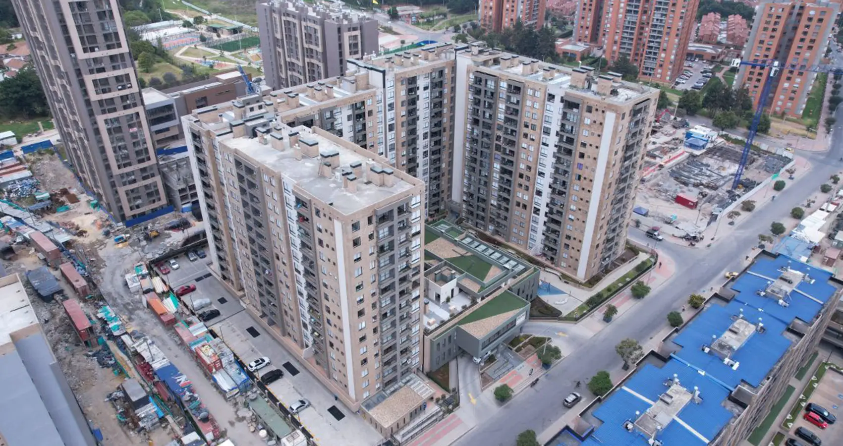 Foto del proyecto Ebano en avance de obra enero de 2024