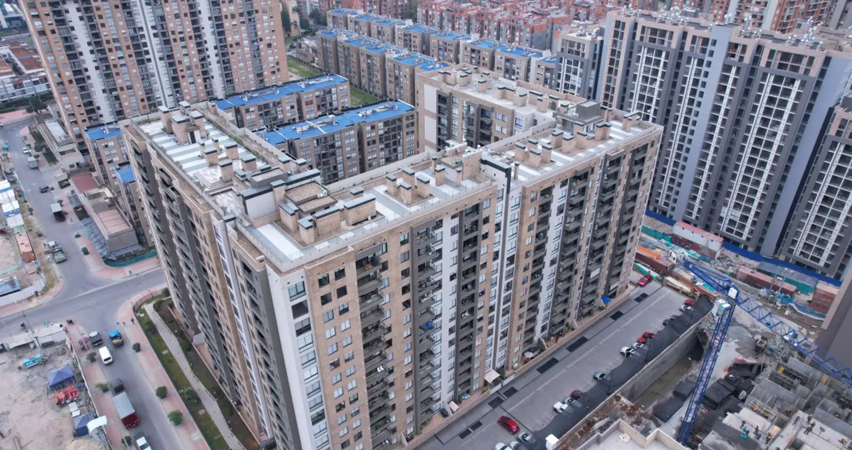 Foto del proyecto Ebano en avance de obra enero de 2024