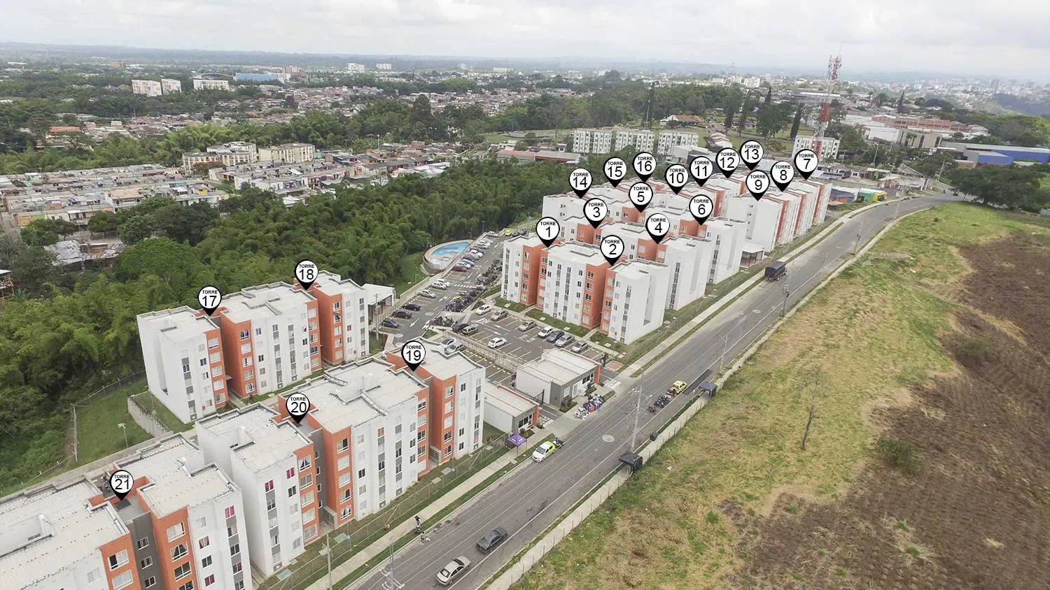 Avance de obra Entrelomas en Armenia