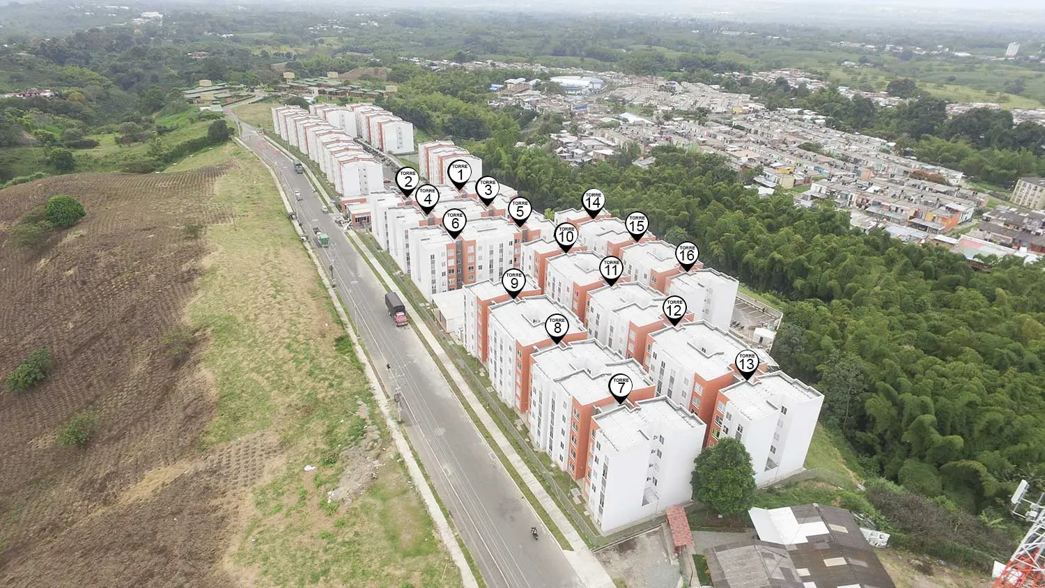 Avance de obra Entrelomas en Armenia