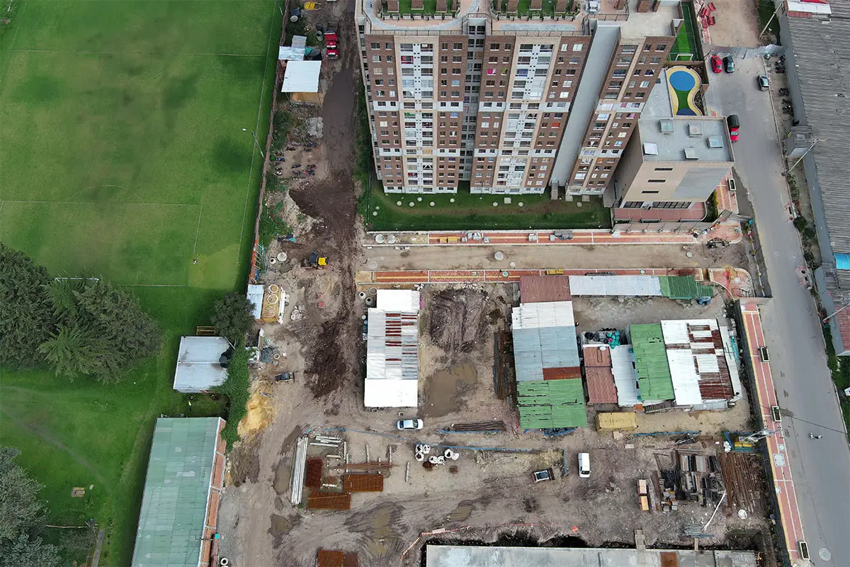 Foto del proyecto Altos de Fontibón en avance de obra Junio de 2024
