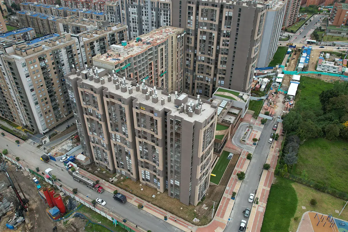 Foto del proyecto Natura Living en avance de obra Junio de 2024