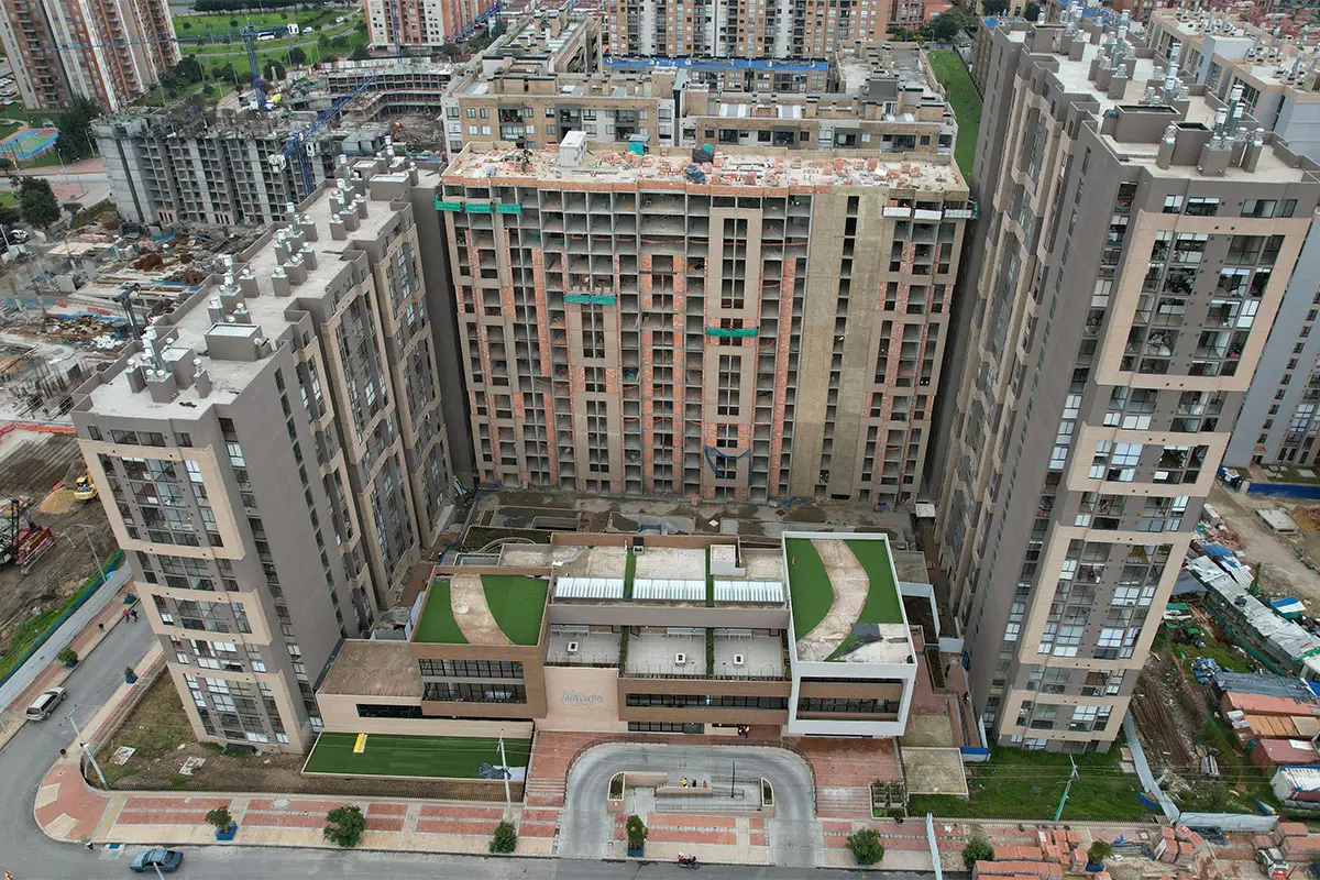 Foto del proyecto Natura Living en avance de obra Junio de 2024