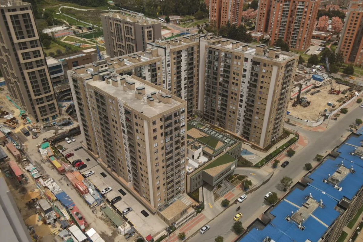 Foto del proyecto Ebano en avance de obra octubre de 2023