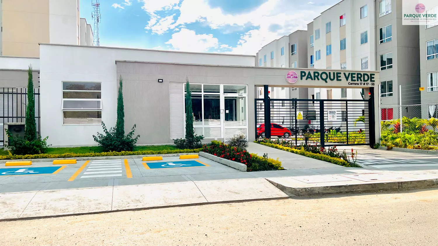 Fotos del avance de obra de Abril 2023 proyecto parque verde