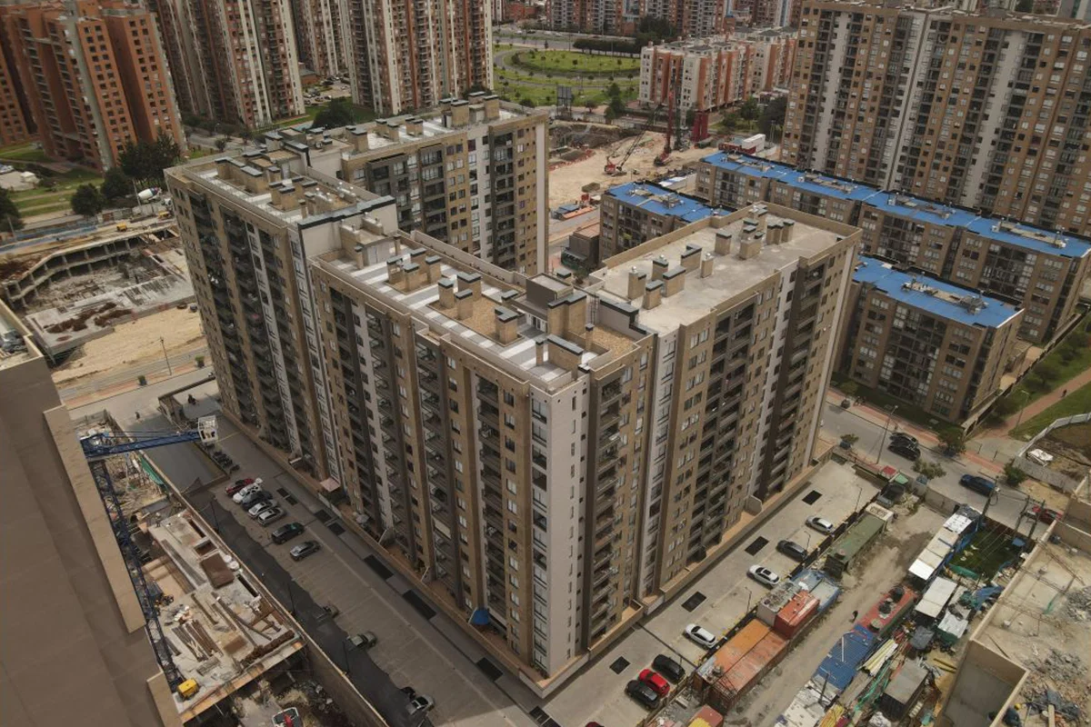 Foto del proyecto Ebano en avance de obra septiembre de 2023