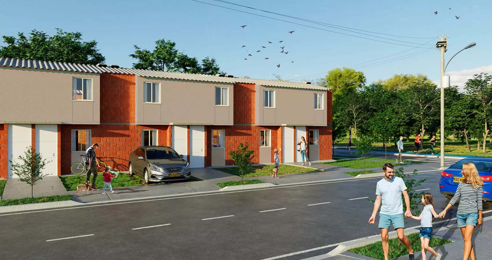 Fachada proyecto Dalias - Belorizonte