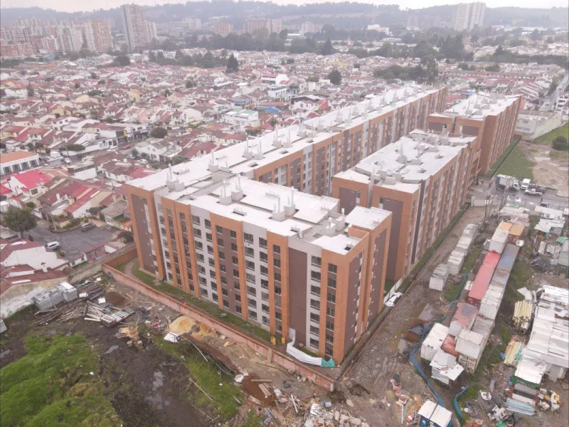 Avance de obra del proyecto Prado Park constructora Bolívar 
