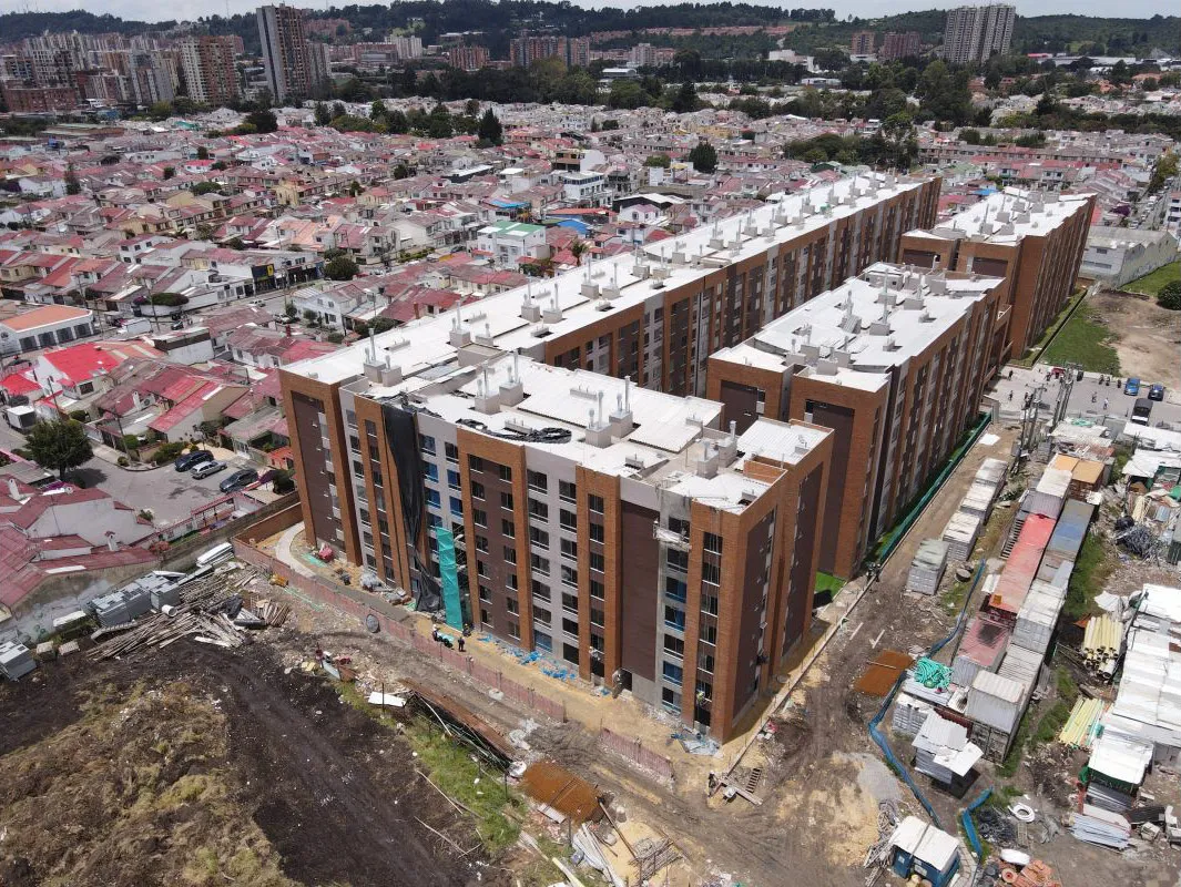 Avance de obra del proyecto Prado Park constructora Bolívar 