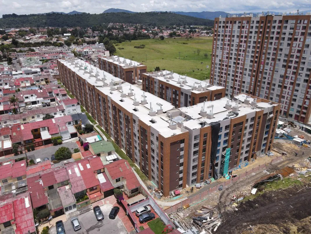 Avance de obra del proyecto Prado Park constructora Bolívar 