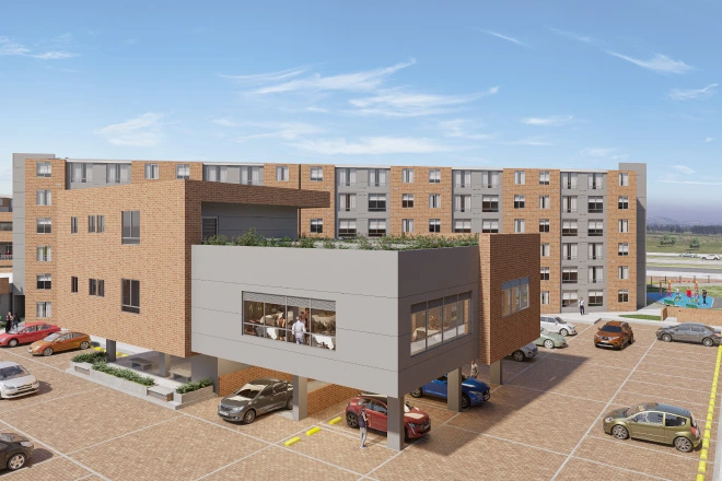 Tarjeta del proyecto Rosa Turquesa - Ciudad Rosaleda