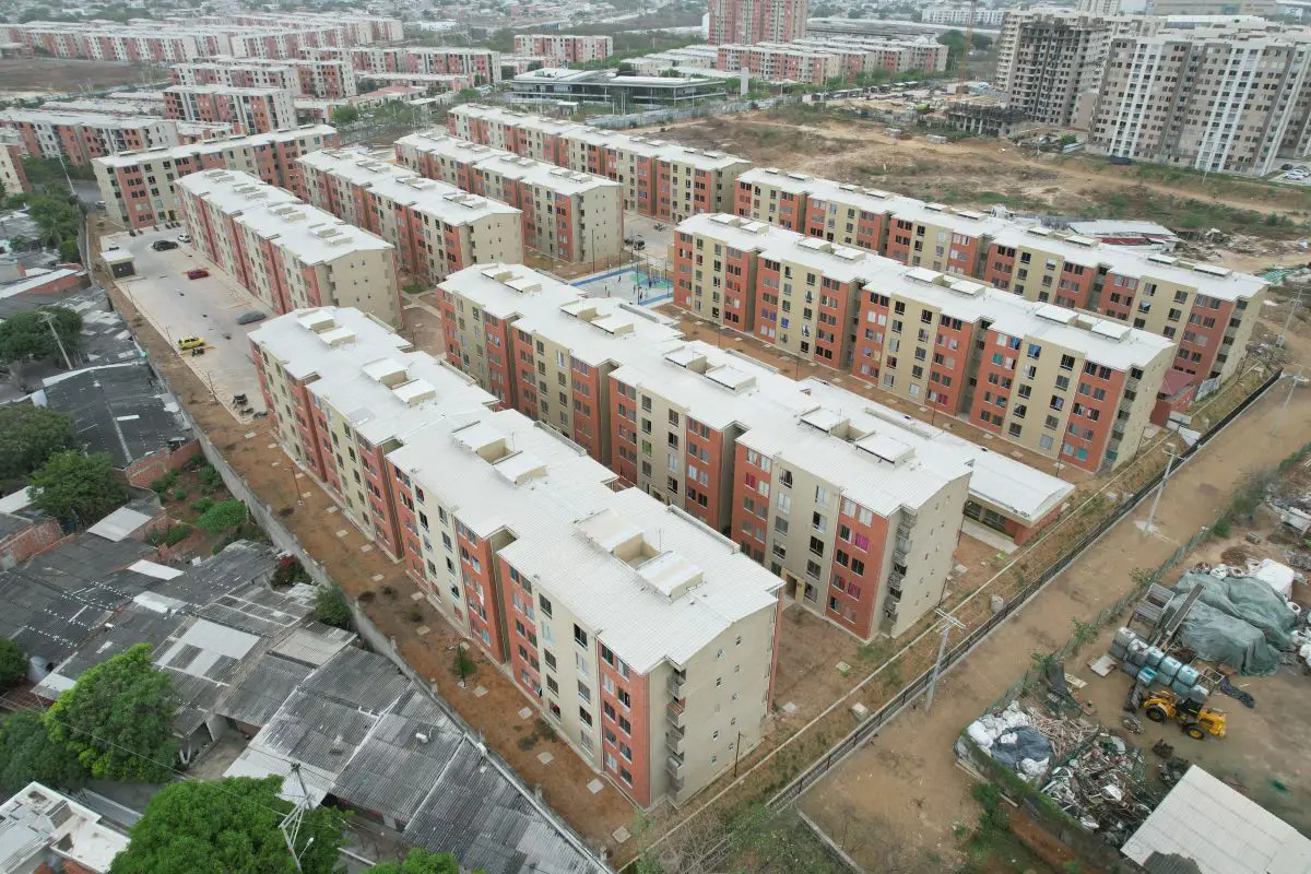 Foto del proyecto Puerto Armónica en avance de obra abril de 2024