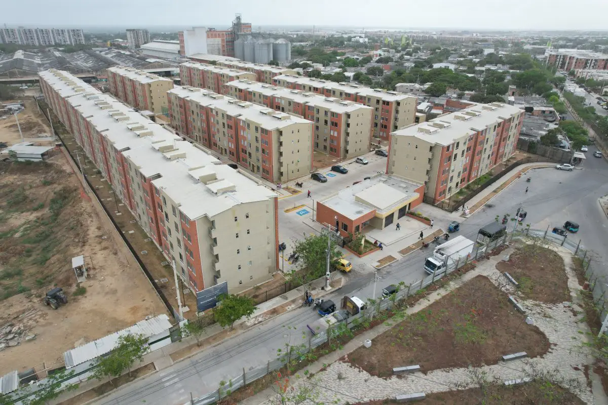 Foto del proyecto Puerto Armónica en avance de obra abril de 2024