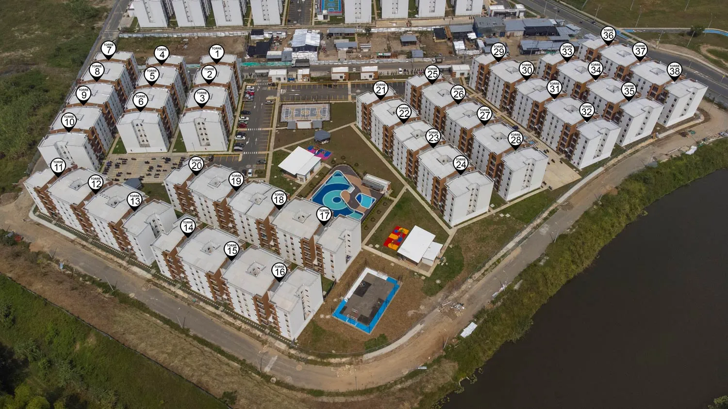 Foto del proyecto Amaneceres en avance de obra agosto de 2022