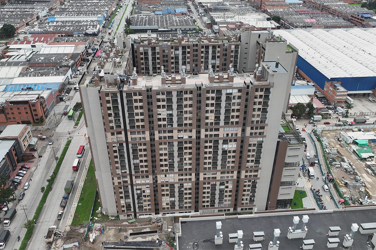 Foto del proyecto Austro en avance de obra Abril de 2025