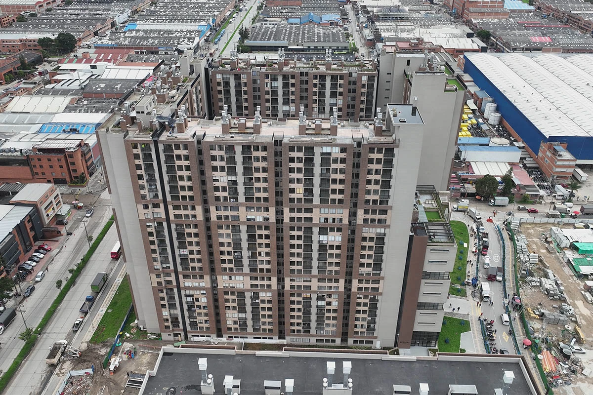 Foto del proyecto Austro en avance de obra Abril de 2025