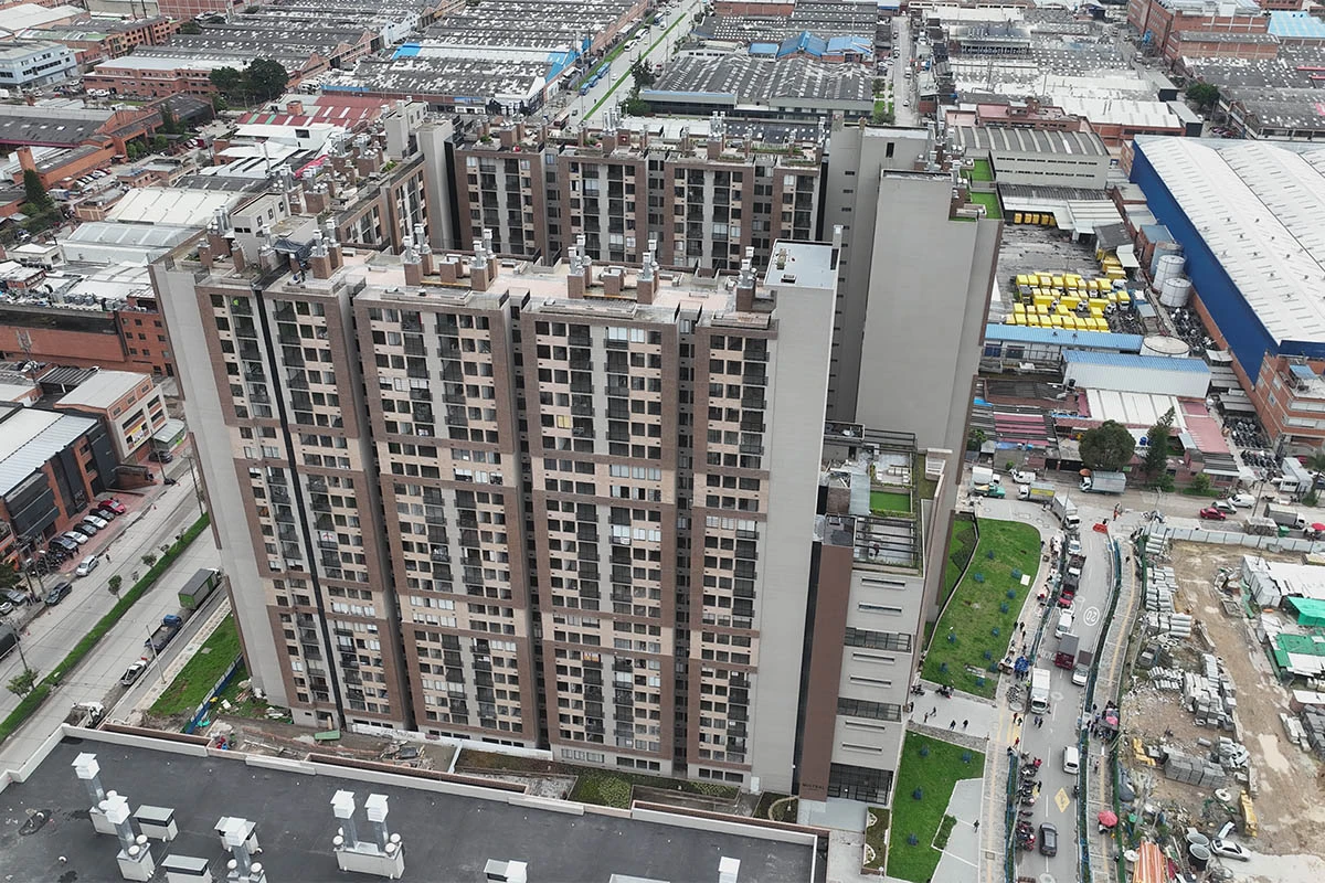 Foto del proyecto Austro en avance de obra Abril de 2025