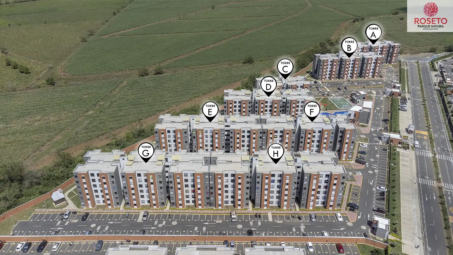 Avances de obra del proyecto Roseto en diciembre 2023