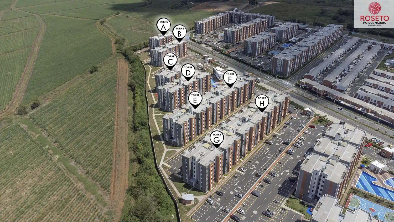 Avances de obra del proyecto Roseto en diciembre 2023