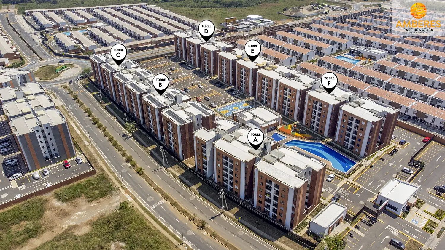 Foto del proyecto Amberes en avance de obra enero de 2024